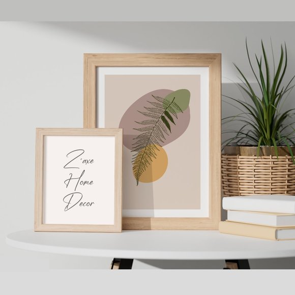 Modern Minimalist Abstract Nature Boho Wall Art Print Home Decor [No Fra… - Picture 5 of 5